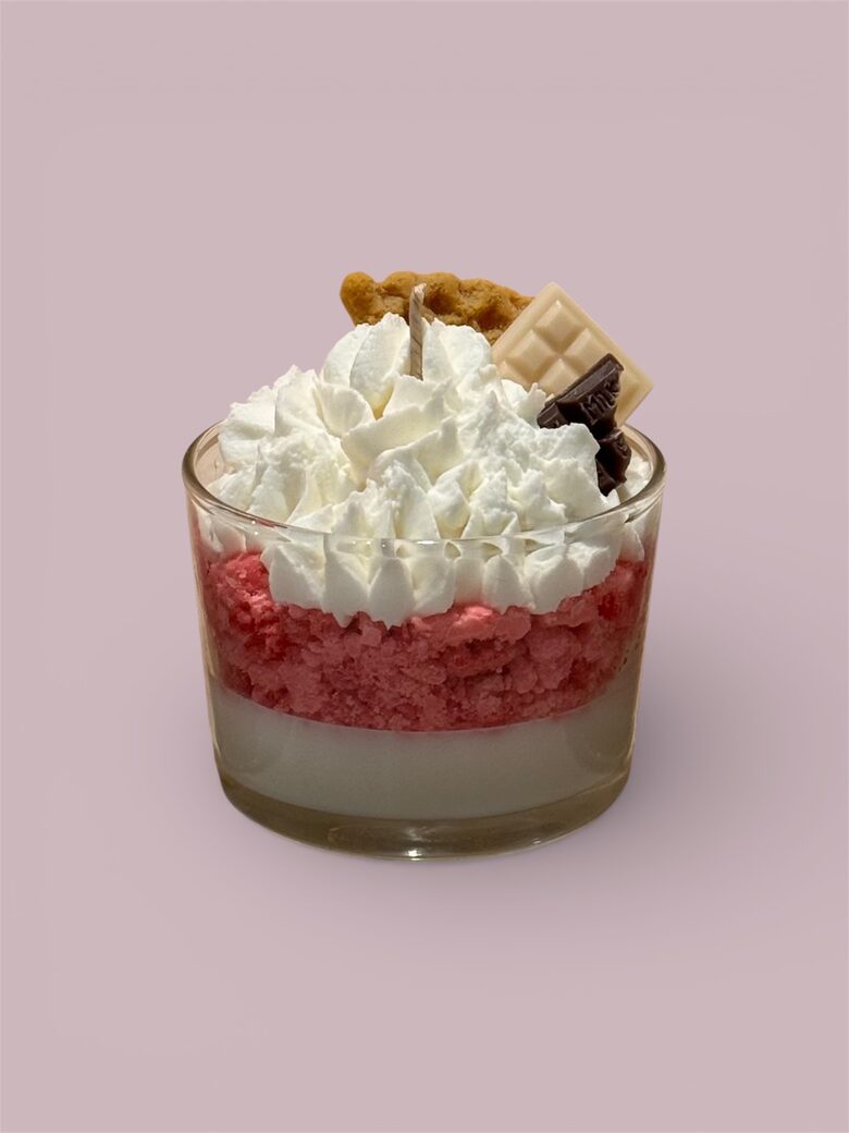 "Ķirši šokolādē (1)" svece