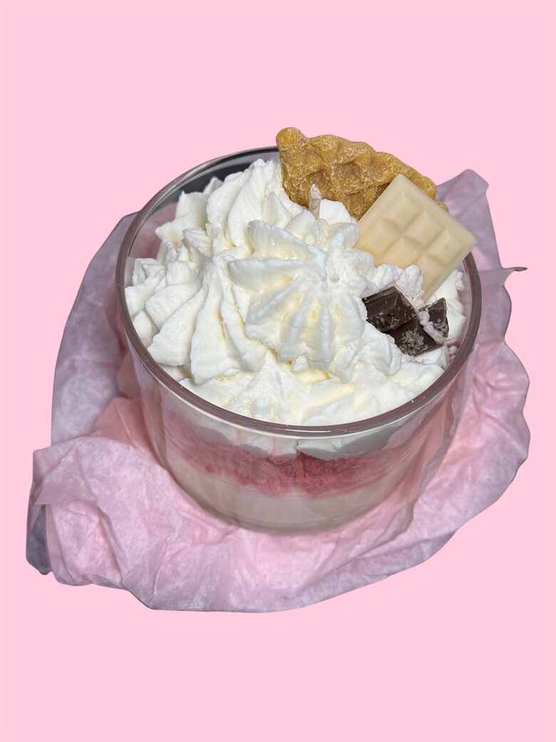 OUTLET - "Ķirši šokolādē (1)" svece