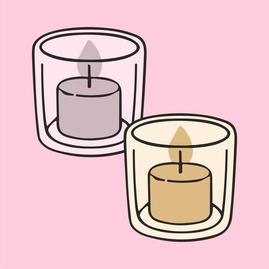 Komplekts (2 sveces)